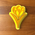 Emporte-pièce crocus biscuit imprimé en 3D Filament Fou