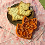 Emporte-pièce renard biscuit imprimé en 3D Filament Fou