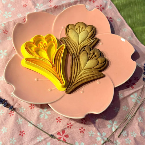Emporte-pièce crocus biscuit imprimé en 3D Filament Fou