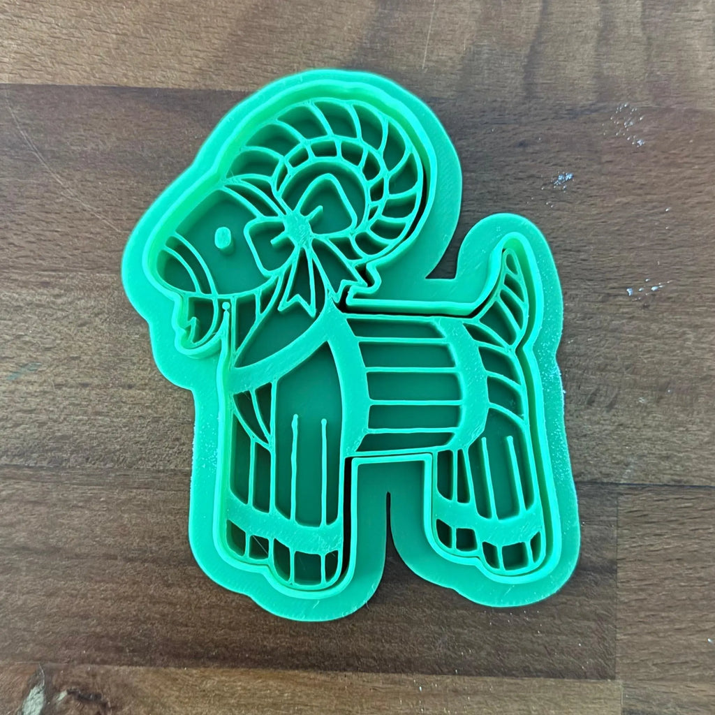 emporte-pièce julbock de Yule Filament Fou