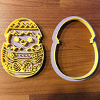  emporte-pièce poussin dan œuf  biscuit pâques impression 3d Filament Fou