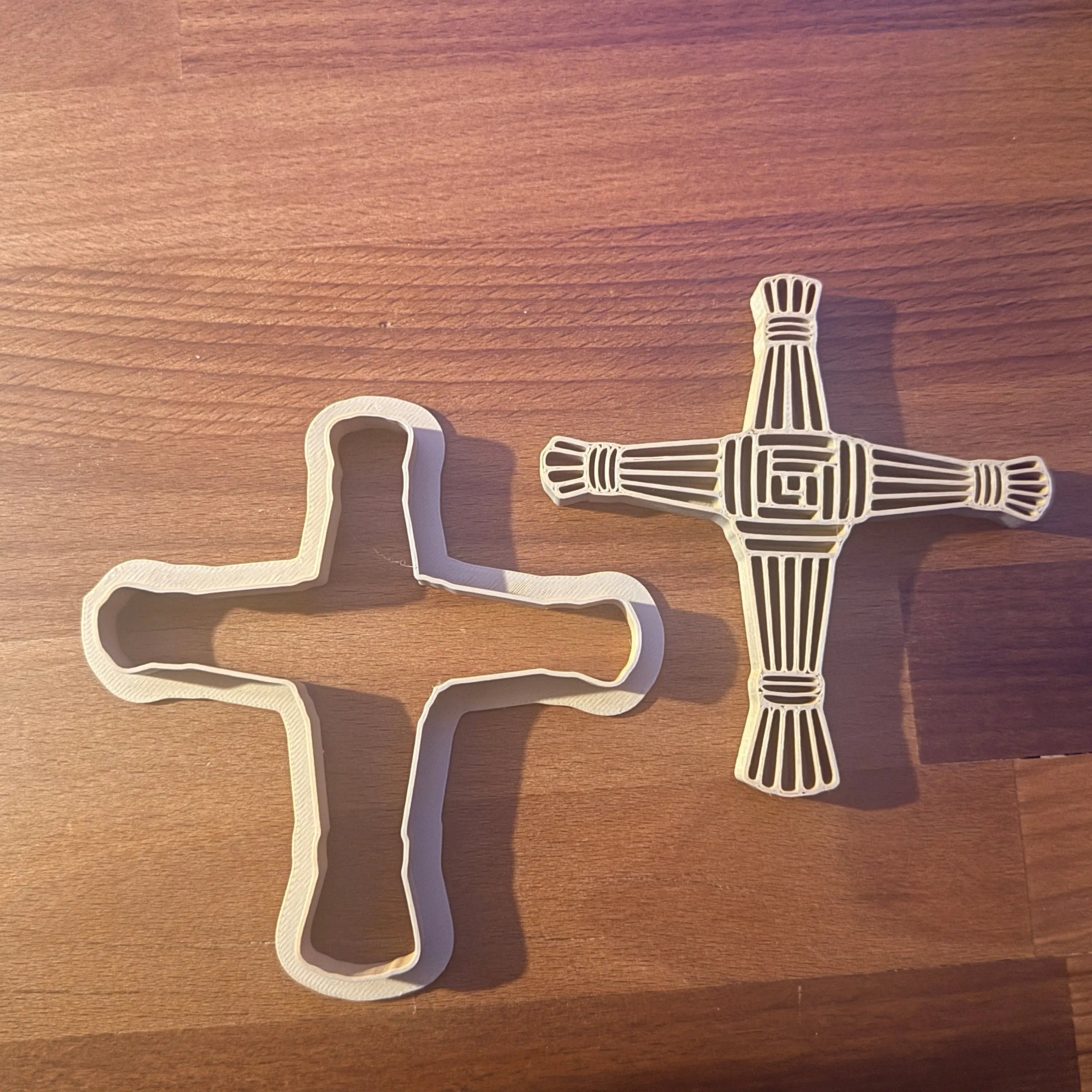emporte-pièce croix de Brigid biscuit impression 3D Filament Fou