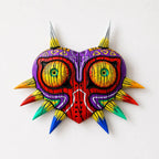 Masque Majora – détail couleurs