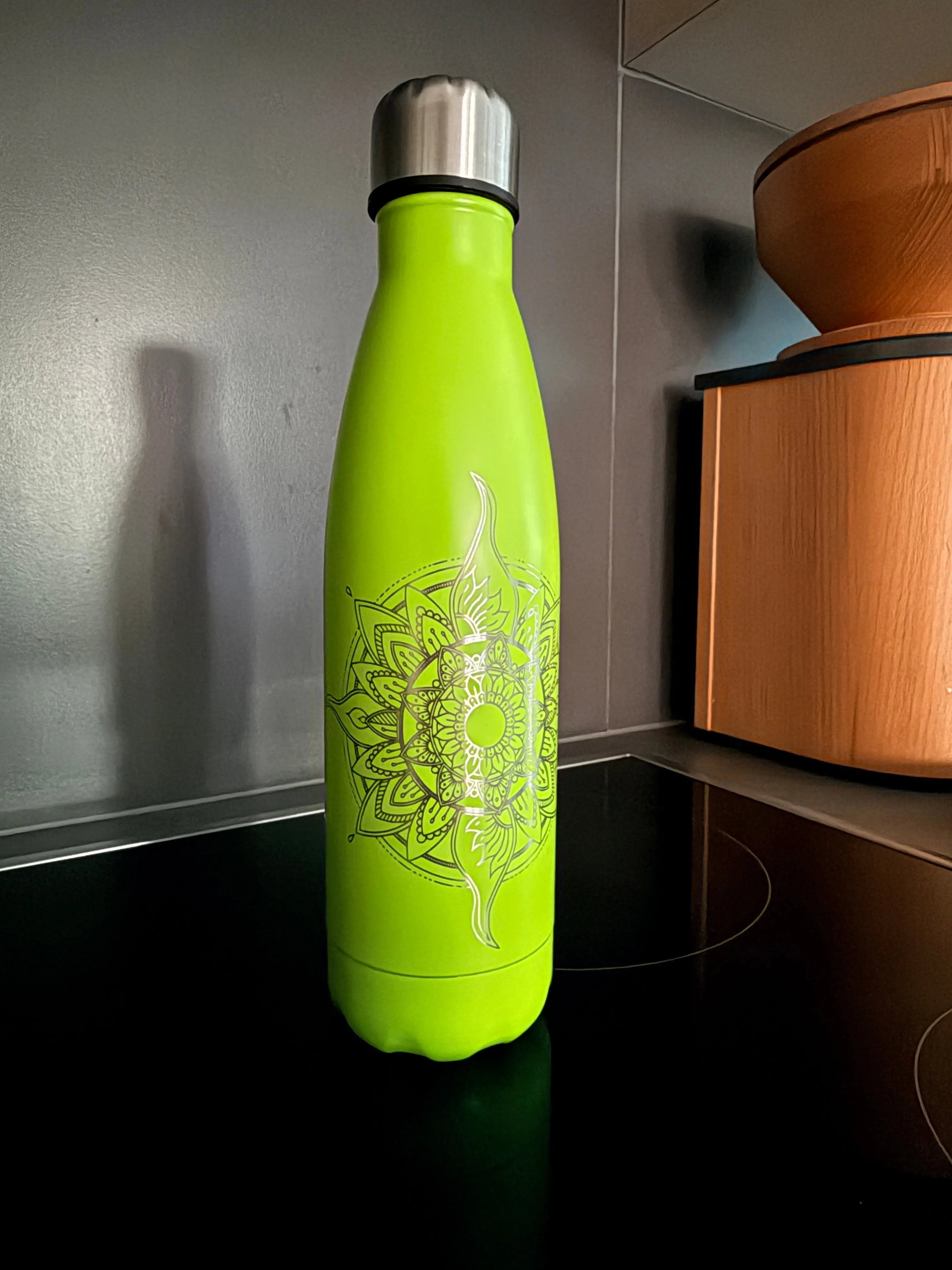 Gourde inoxydable collection Nodalâme couleur vert - Filament Fou