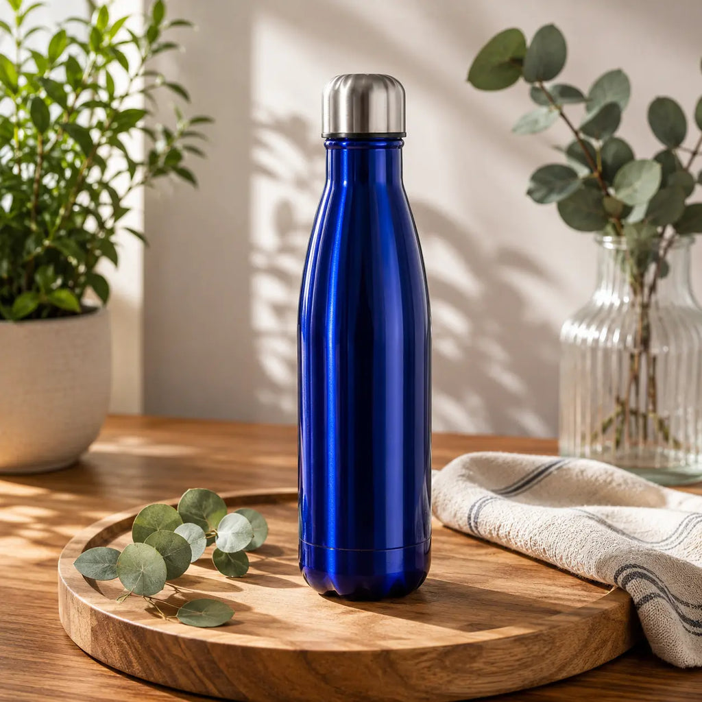 Gourde inox 500ml couleur bleu nuit