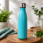 Gourde inox 500ml couleur bleu turquoise