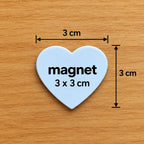 Magnet personnalisé - format carré