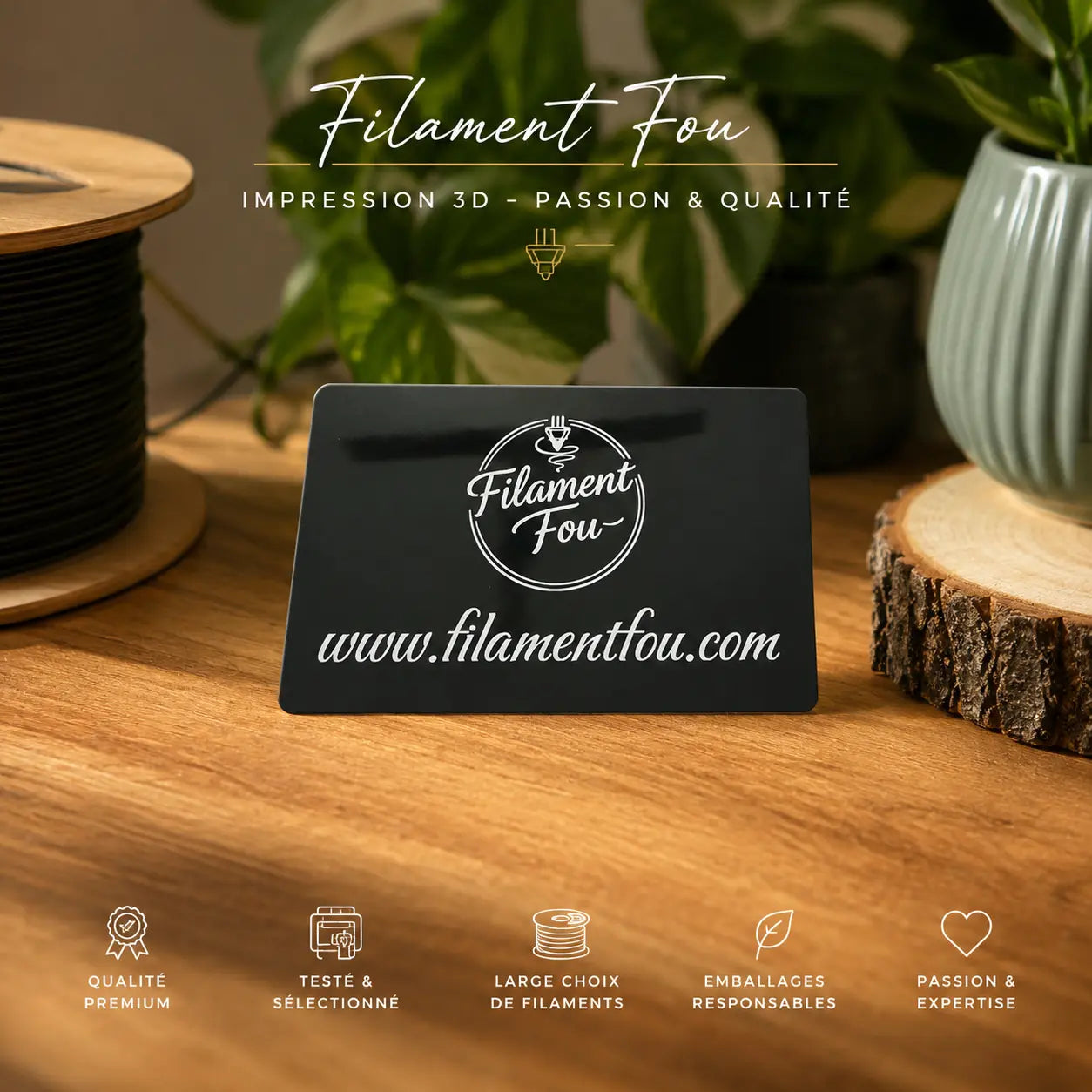 {{Product title}} emporte-pièce imprimé en 3D Filament Fou