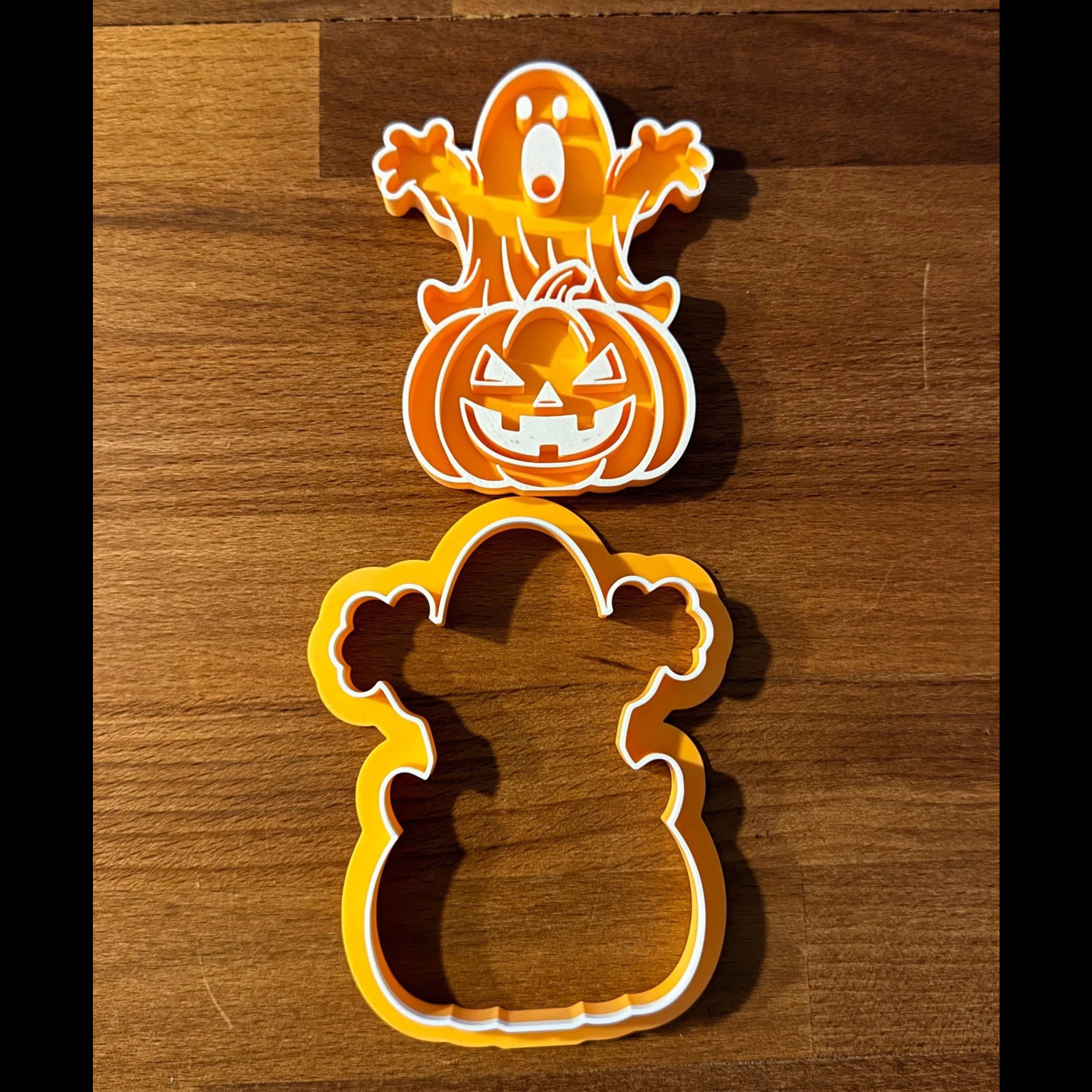 Emporte-pièce Citrouille fantôme biscuit Halloween impression 3D Filament Fou - vue 4