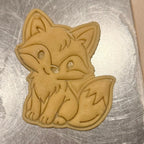 Emporte-pièce renard - biscuit imprimé en 3D Filament Fou - détail