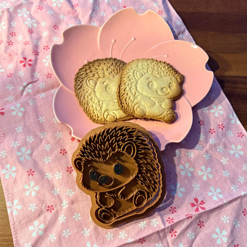 Emporte-pièce hérisson biscuit imprimé en 3D Filament Fou