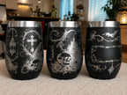 Mug inox pré-gravé motif Gothique personnalisable - Filament Fou