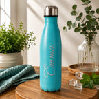 Gourde en acier inoxydable 500 ml / 800 ml gravée au laser – Filament Fou