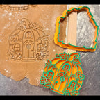 Emporte-pièce Maison citrouille biscuit Halloween impression 3D Filament Fou - vue 2