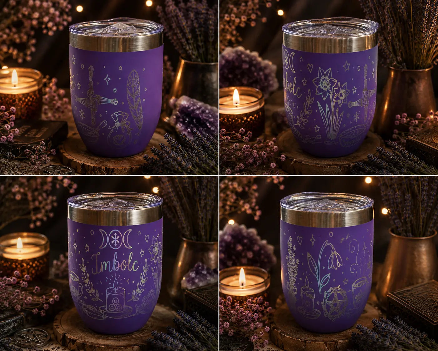 Mug inox prégravé motif Imbolk personnalisable - Filament Fou
