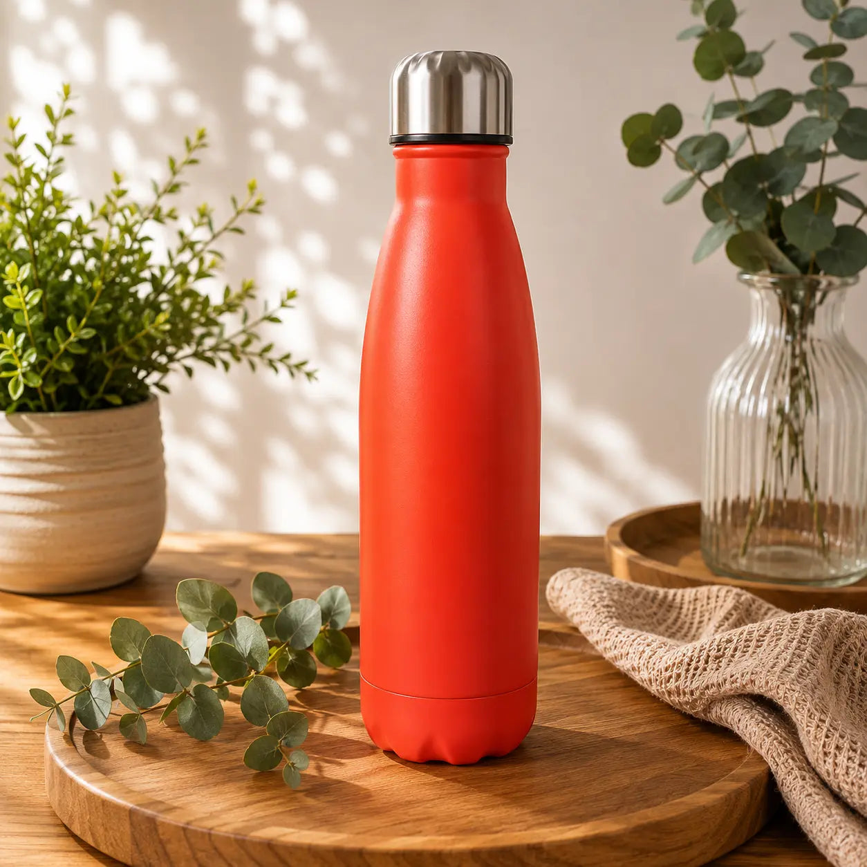 Gourde inox 500ml couleur orange