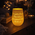 Photophore Cosy gravé au laser — Filament Fou