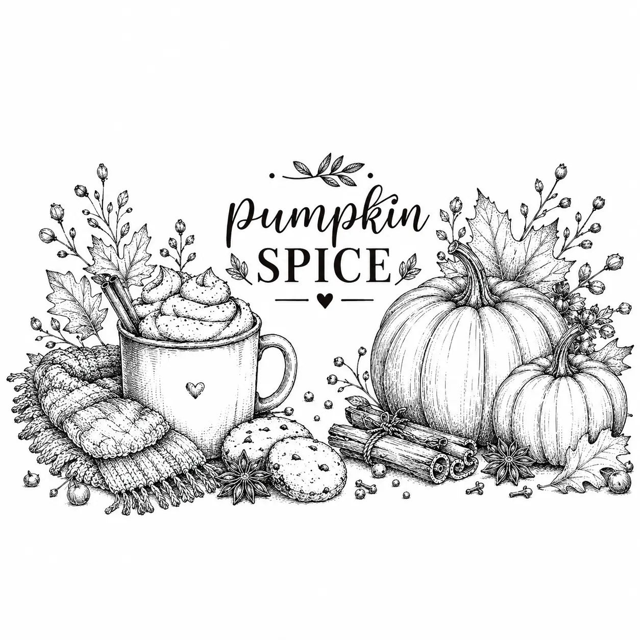 Mug en inox Pumpkin 300ml - Design 1