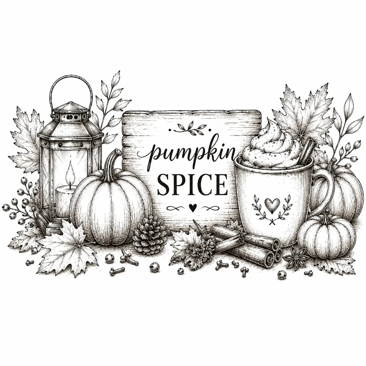 Mug en inox Pumpkin 300ml - Design 3